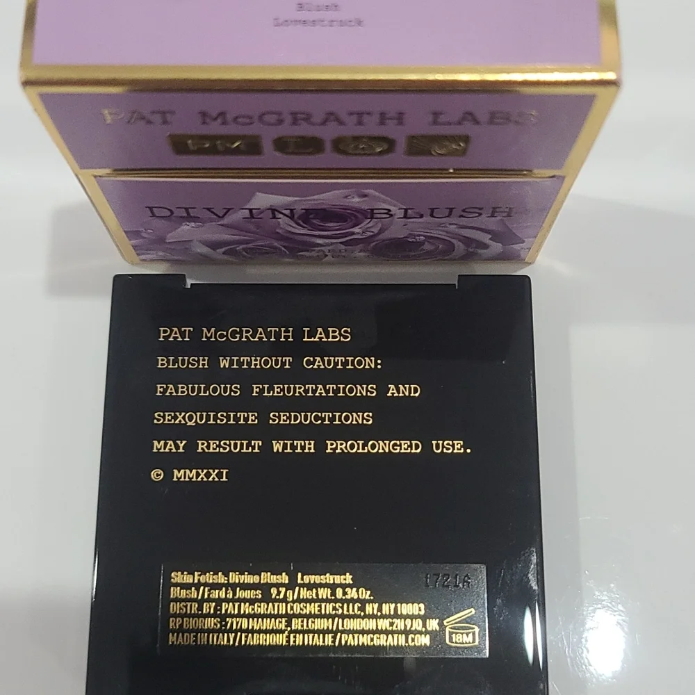 NIB ✅ Pat McGrath LOVESTRUCK Blush ~ Skin Fetish: Divine Powder Blush ~ BNIB